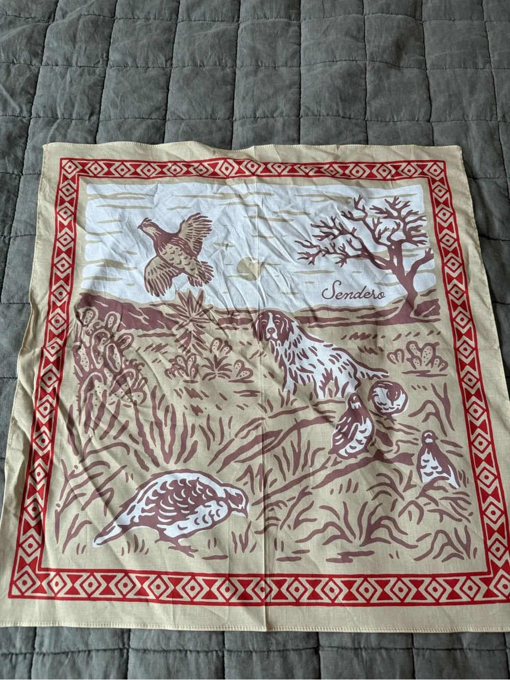 Sendero Bandana Scarf NEW without tag - Picture 1 of 2